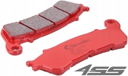 Přední brzdové destičky pro modely s ABS Brembo 07HO57SA Sinter (Cesta)