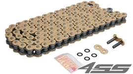 DID řetěz 530 VX3,116 článků - zlatá/černá
