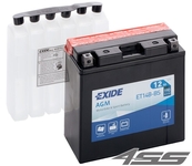 Motobaterie Exide ET14B-BS (AGM)