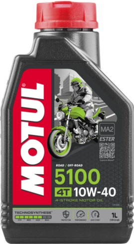 Motorový olej Motul 5100 4T 10W40 1L