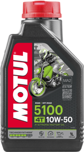 Motorový olej Motul 5100 4T 10W50 1L