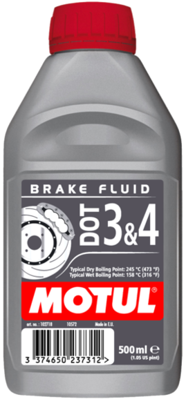 Brzdová kapalina Motul DOT 3&4 500ml
