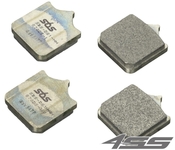 Přední závodní brzdové destičky SBS 870DS-1 Dual Sinter (Okruh)