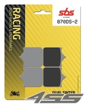 Přední závodní brzdové destičky SBS 870DS-2 Dual Sinter (Okruh)