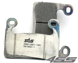 Přední závodní brzdové destičky SBS 960DS-1 Dual Sinter (Okruh)