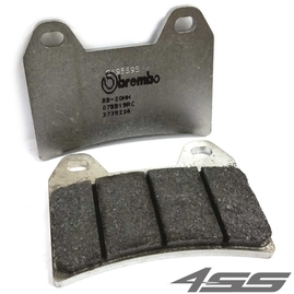 Přední okruhové brzdové destičky Brembo 07BB19RC Carbon/Ceramic (Okruh)