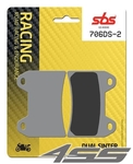 Přední závodní brzdové destičky SBS 706DS-2 Dual Sinter (Okruh)