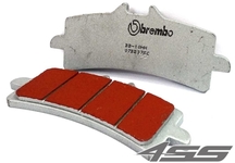 Přední sportovní brzdové destičky Brembo 07BB37SR Sinter (Cesta/Okruh)