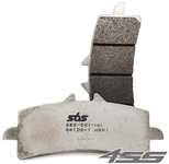 Přední závodní brzdové destičky SBS 841DS-1 Dual Sinter (Okruh)