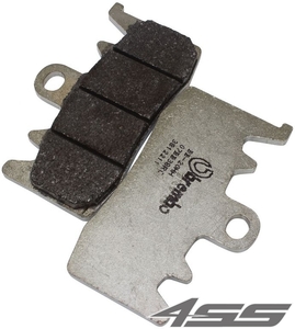 Přední okruhové brzdové destičky Brembo 07BB38RC Carbon/Ceramic (Okruh)