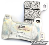 Přední závodní brzdové destičky SBS 809DS-2 Dual Sinter (Okruh)