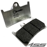 Přední okruhové brzdové destičky Brembo 07YA23RC Carbon/Ceramic (Okruh)