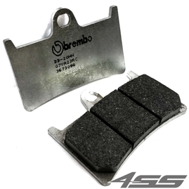 Přední okruhové brzdové destičky Brembo 07YA23RC Carbon/Ceramic (Okruh)