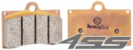 Přední závodní brzdové destičky Brembo M538Z04 (Okruh)