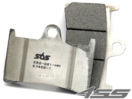 Přední závodní brzdové destičky SBS 634DS-1 Dual Sinter (Okruh)