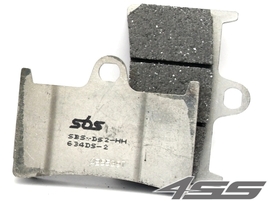 Přední závodní brzdové destičky SBS 634DS-2 Dual Sinter (Okruh)