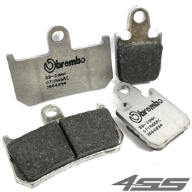 Přední okruhové brzdové destičky Brembo 07YA46RC Carbon/Ceramic (Okruh)