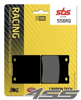 Zadní okruhové brzdové destičky SBS 556RQ Carbon Tech (Okruh)