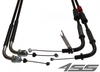 Sada plynových lanek Domino XM2 Ducati 848/1098/1198