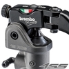 Radiální brzdová pumpa Brembo 19 RCS (nastavitelná rozteč 18/20mm) + nádobka brzdové kapaliny + montážní sada 110A26310+110A26385