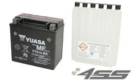 Motobaterie YUASA YTX14-BS (AGM)