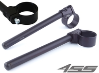 Sada CLIP-ON hlinikových řídítek TRW - průměr čepu 45mm, průměr 22mm, délka 250mm
