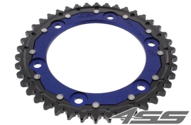 Řetězová rozeta ZF DUAL 1306,44 zubů - černá/modrá