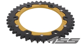 Řetězová rozeta ZF DUAL 1307,41 zubů - černá/zlatá