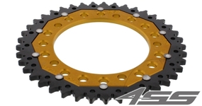 Řetězová rozeta ZF DUAL 1792,41 zubů - černá/zlatá