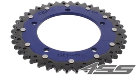 Řetězová rozeta ZF DUAL 1792,42 zubů - černá/modrá