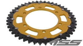 Řetězová rozeta ZF DUAL 1792,45 zubů - černá/zlatá