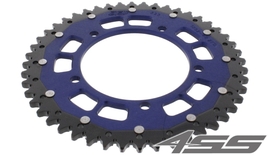 Řetězová rozeta ZF DUAL 1792,48 zubů - černá/modrá