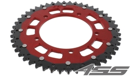 Řetězová rozeta ZF DUAL 1792,48 zubů - černá/červená