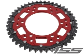 Řetězová rozeta ZF DUAL 479,45 zubů - černá/červená