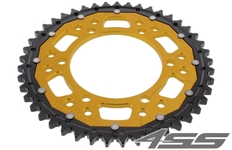Řetězová rozeta ZF DUAL 479,46 zubů - černá/zlatá