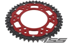 Řetězová rozeta ZF DUAL 479,47 zubů - černá/červená