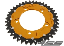 Řetězová rozeta ZF DUAL 702,40 zubů - černá/zlatá