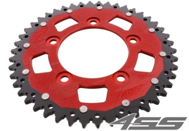 Řetězová rozeta ZF DUAL 746,46 zubů - černá/červená