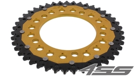 Řetězová rozeta ZF DUAL 1304,43 zubů - černá/zlatá