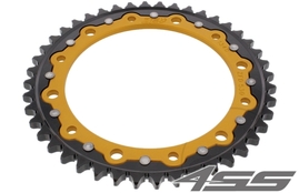 Řetězová rozeta ZF DUAL 1340,45 zubů - černá/zlatá