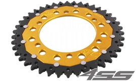 Řetězová rozeta ZF DUAL 486,41 zubů - černá/zlatá