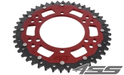 Řetězová rozeta ZF DUAL 486,46 zubů - černá/červená
