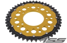 Řetězová rozeta ZF DUAL 807,45 zubů - černá/zlatá