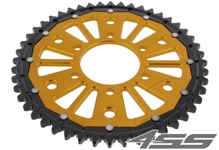 Řetězová rozeta ZF DUAL 816,50 zubů - černá/zlatá