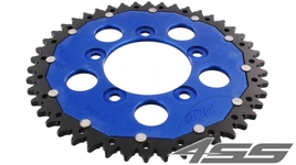 Řetězová rozeta ZF DUAL 823,46 zubů - černá/modrá
