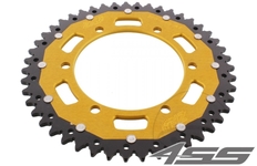Řetězová rozeta ZF DUAL 855,47 zubů - černá/zlatá