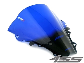 Plexi štít PUIG Racing 4059A modrá