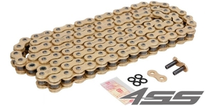 DID řetěz 520 ERV7,124 článků - zlatá